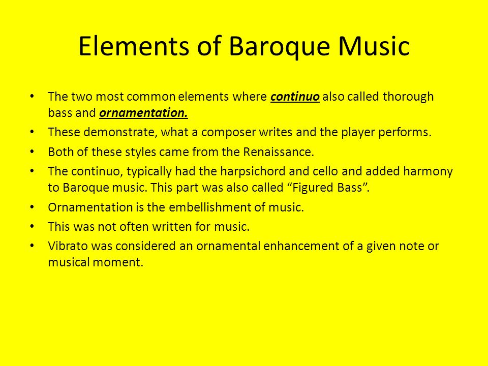How to write a continuo part in baroque